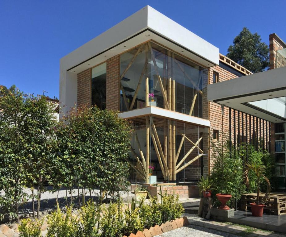 "Bambu Sierra" Cozzy Ecological Lofts Appartement Cuenca Buitenkant foto