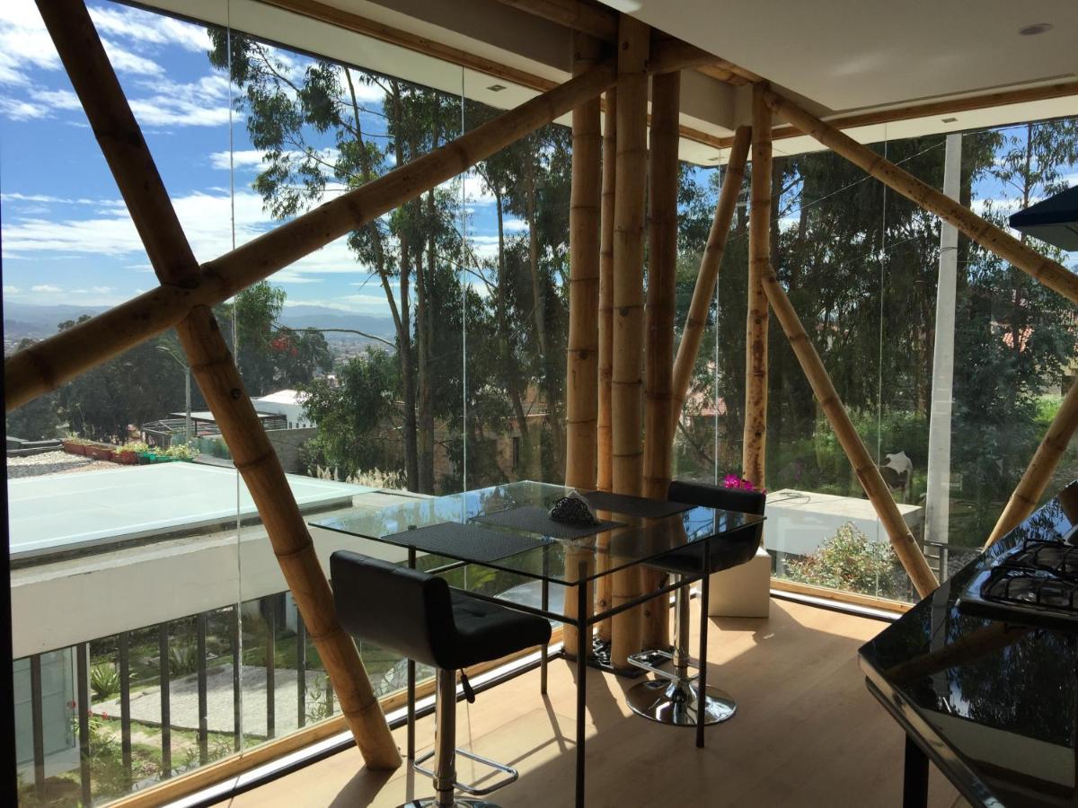 "Bambu Sierra" Cozzy Ecological Lofts Appartement Cuenca Buitenkant foto